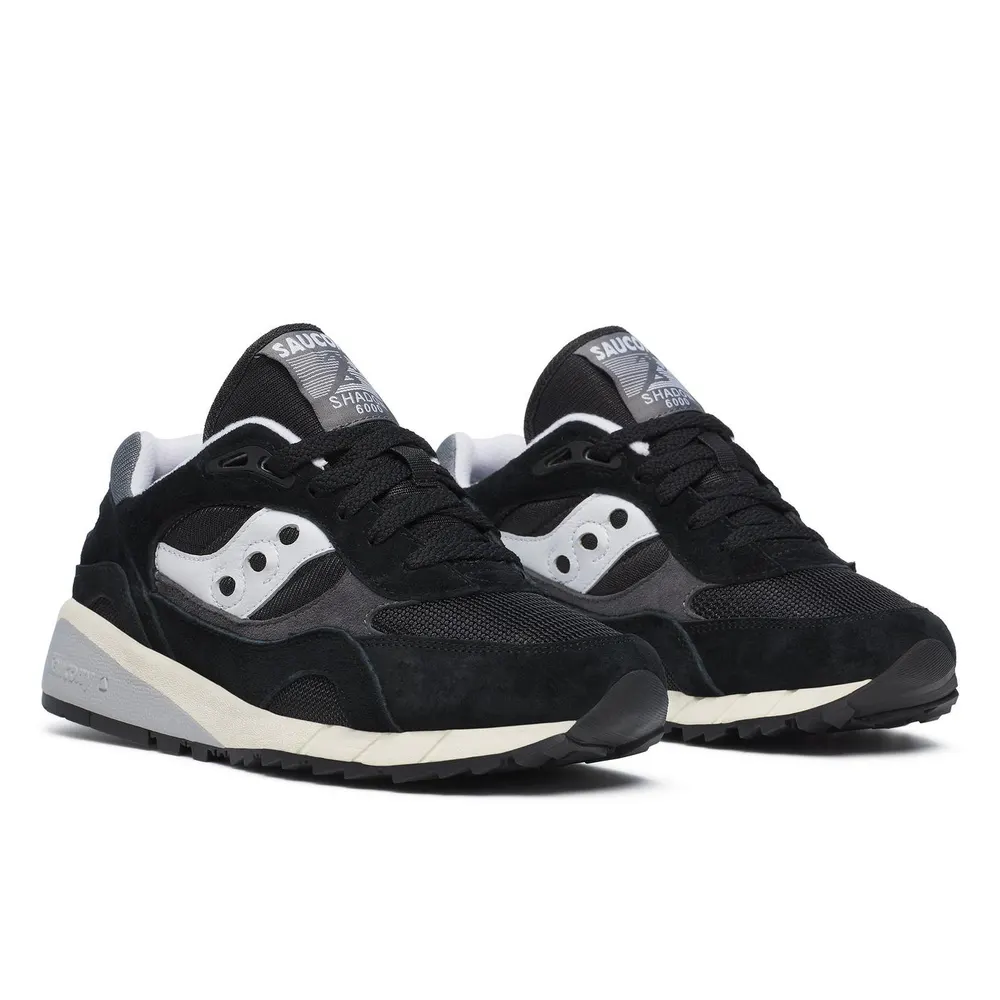 Saucony Saucony Originals Shadow 6000 in Black/Grey, additional product view 2