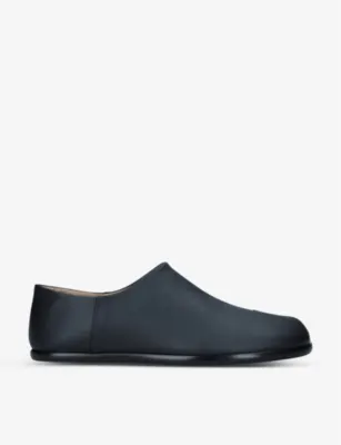 MAISON MARGIELA Tabi split-toe satin flat shoes - EUR 41 / 7 UK MEN