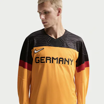 Nike 'Team Germany' Men's Hockey Jersey - Midas Gold in Midas Gold – Nike men's and unisex