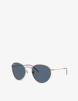 RAY-BAN RBR0103S Phantos-Frame Metal Sunglasses detail 2