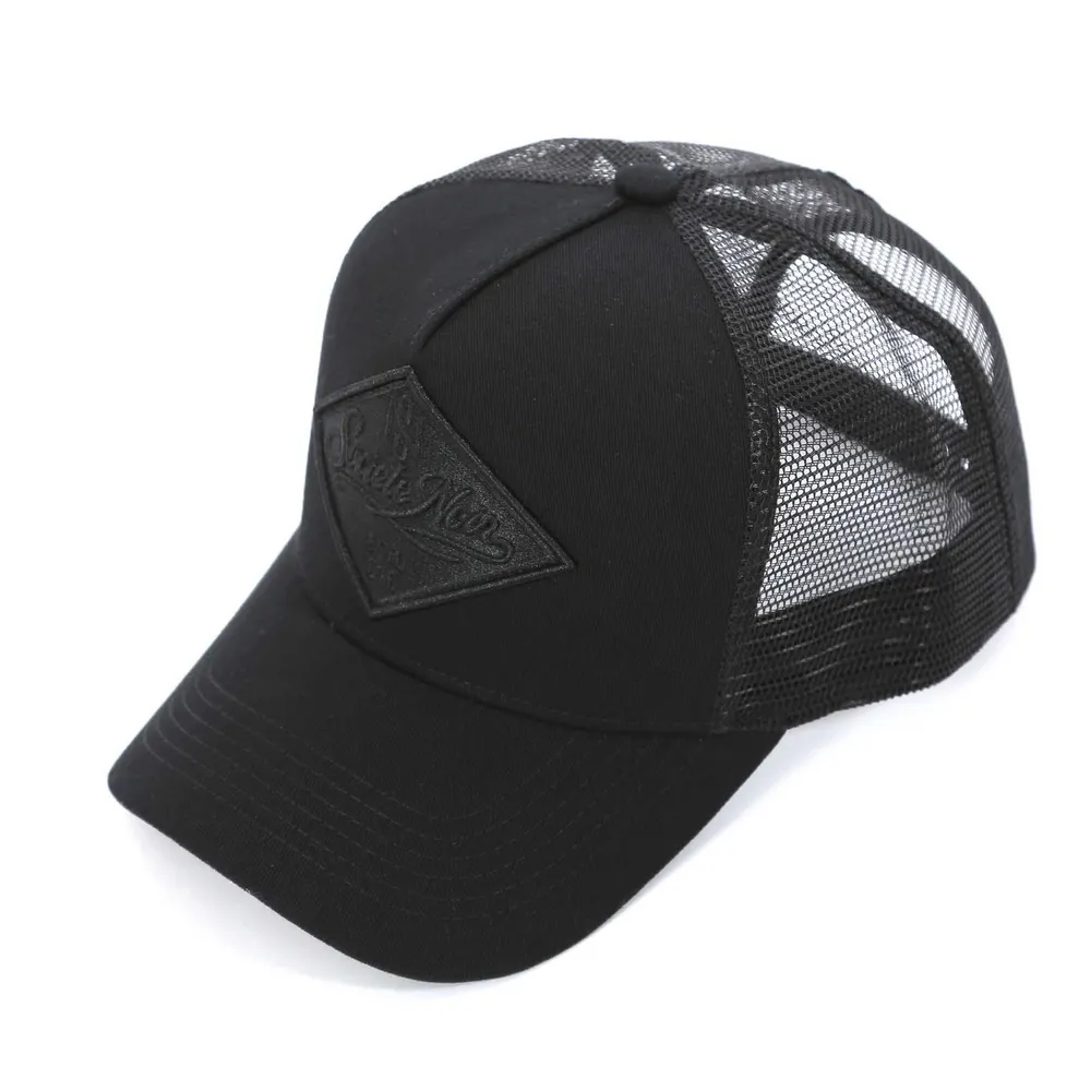 Societe Noir Men's SN64 Diamond Mesh Trucker Cap
