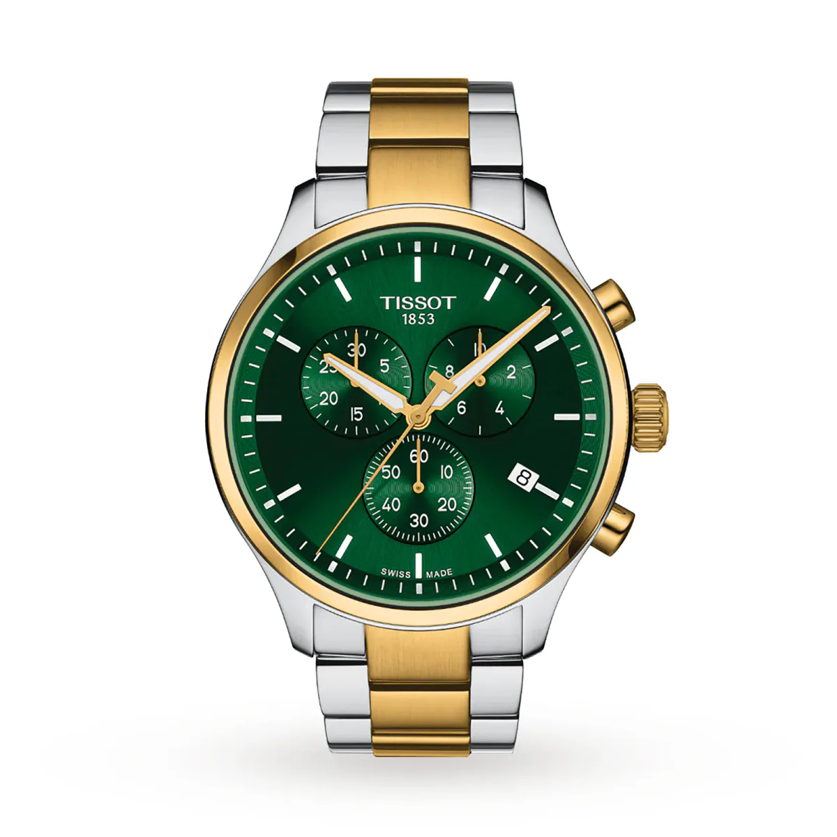 Tissot Chrono XL 45mm Mens Watch Green