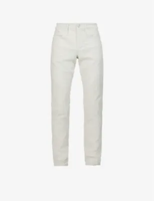 FRAME L’homme slim-fit slim-leg stretch-woven trousers