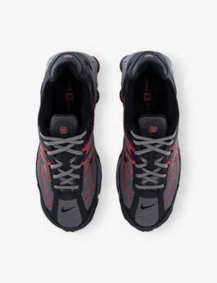 For Him Shox Ride 2 Mesh and Leather Trainers - 7 in PENCIL POINT BLACK ANTHR, additional product view 2