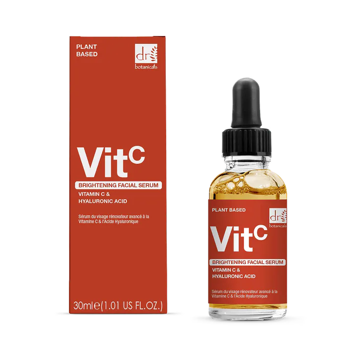 Dr. Botanicals Brightening Facial Serum with 5% Vitamin C & 2% Hyaluronic Acid 30ml