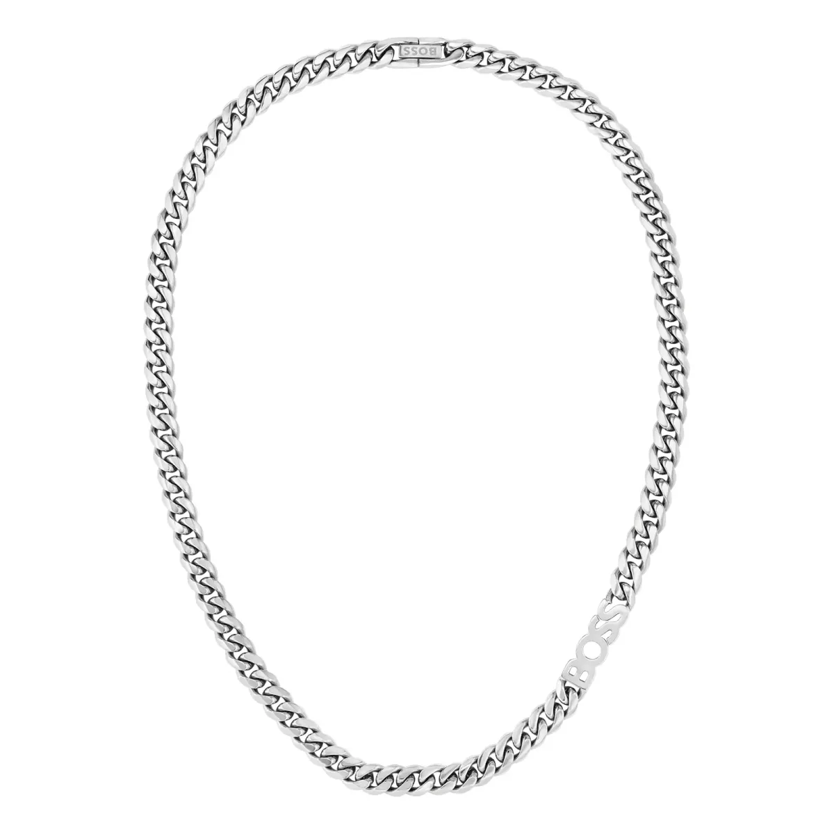 Boss Gents BOSS Kassy Stainless Steel Logo Chain Necklace