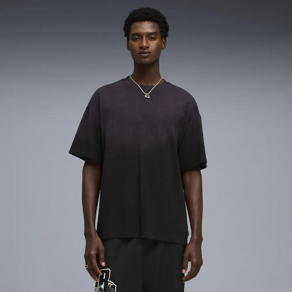 PUMA x Represent Men's Short Sleeve Oversized T-Shirt in Puma Black, additional product view 3