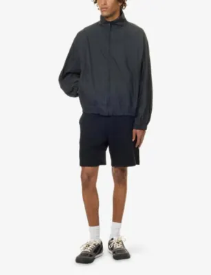 GIVENCHY Logo-Embroidered Cotton-Blend Jacket detail 2