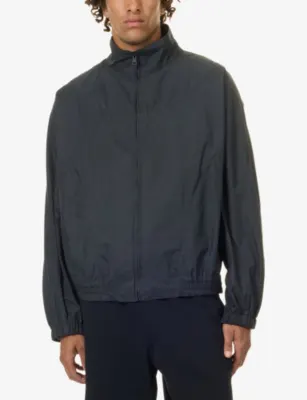 GIVENCHY Logo-Embroidered Cotton-Blend Jacket detail 3