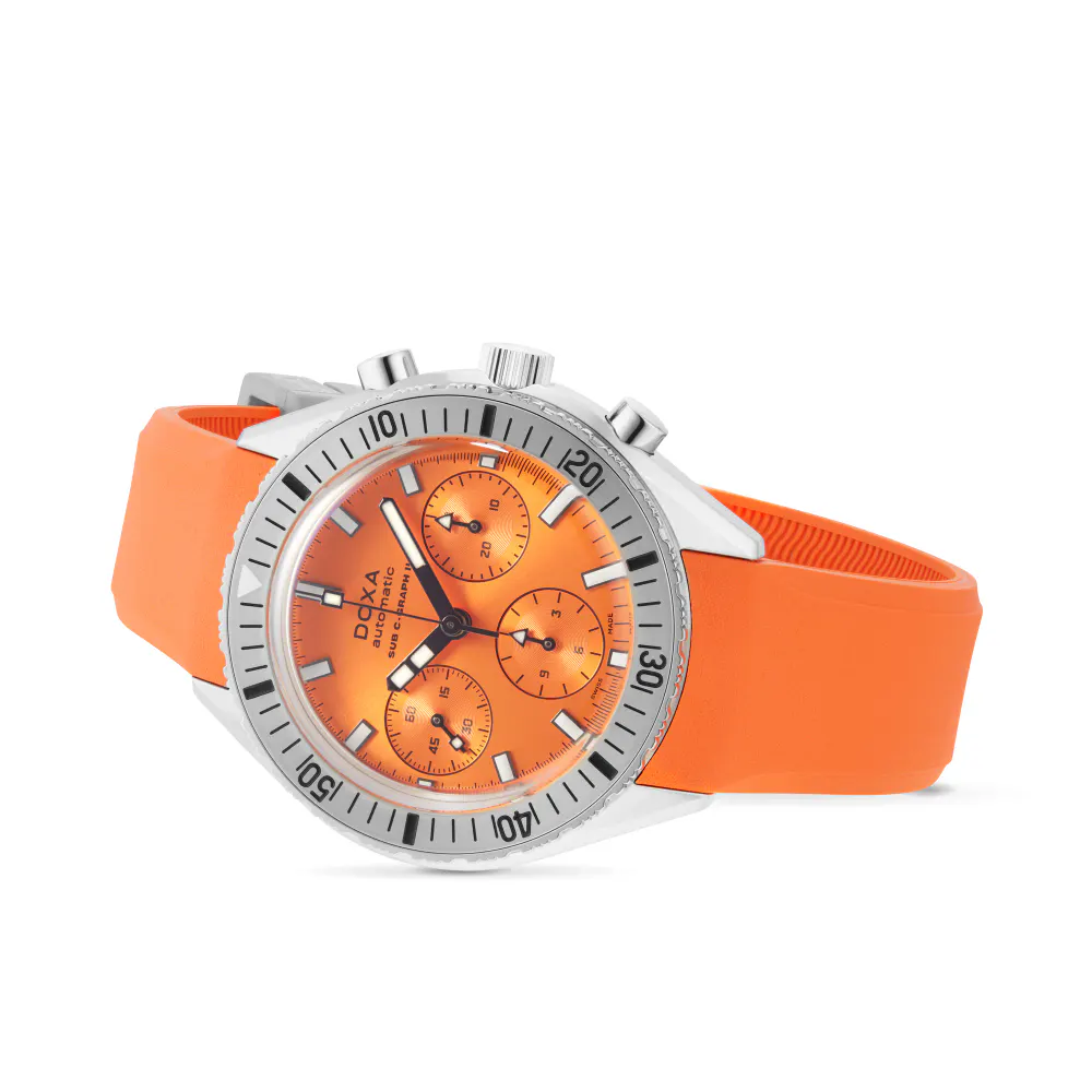 DOXA Sub 200 C-Graph II Professional in Orange, additional product view 2
