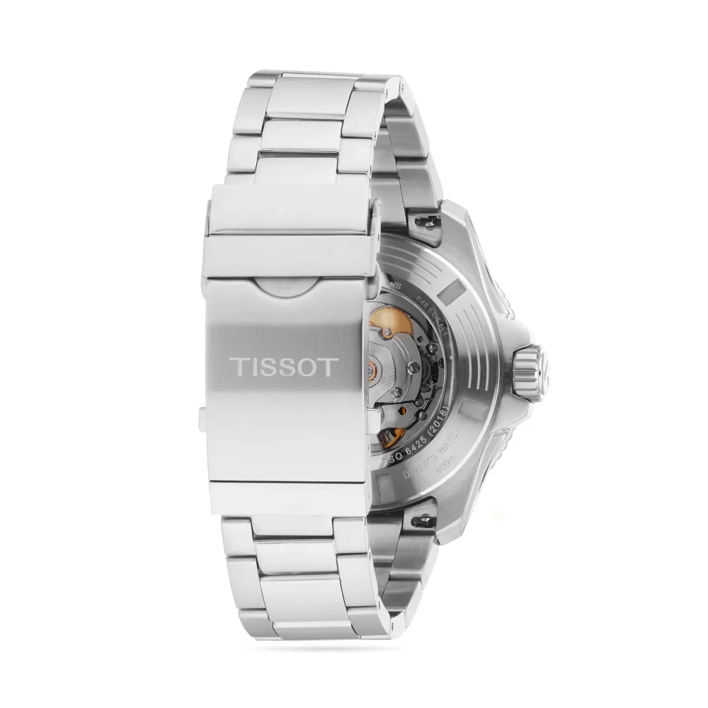 Tissot Seastar 2000 44mm Mens Watch Black detail 3