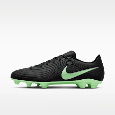 Nike Tiempo Maestro Club Multi-Ground Low-Top Football Boots - Black/Black/Illusion Green
