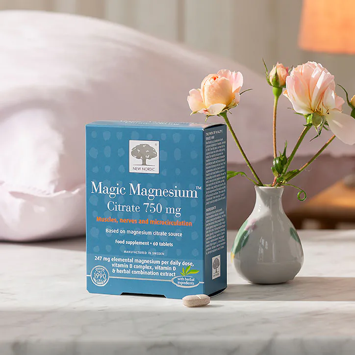 New Nordic Magic Magnesium Citrate 750mg 60 Tablets, additional product view 2