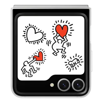 Samsung Keith Haring Flipsuit Case for Galaxy Z Flip7 FE | Z Flip6