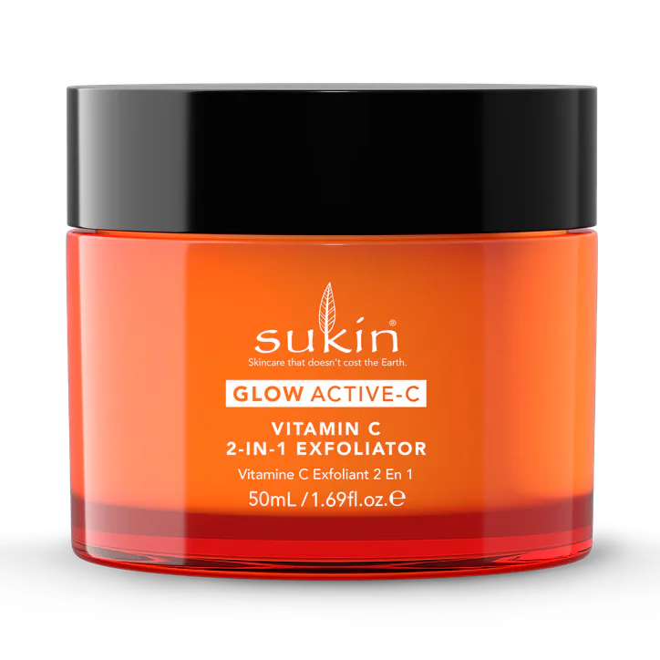 Sukin Glowactive-C Vitamin C 2-In-1 Exfoliator 50ml