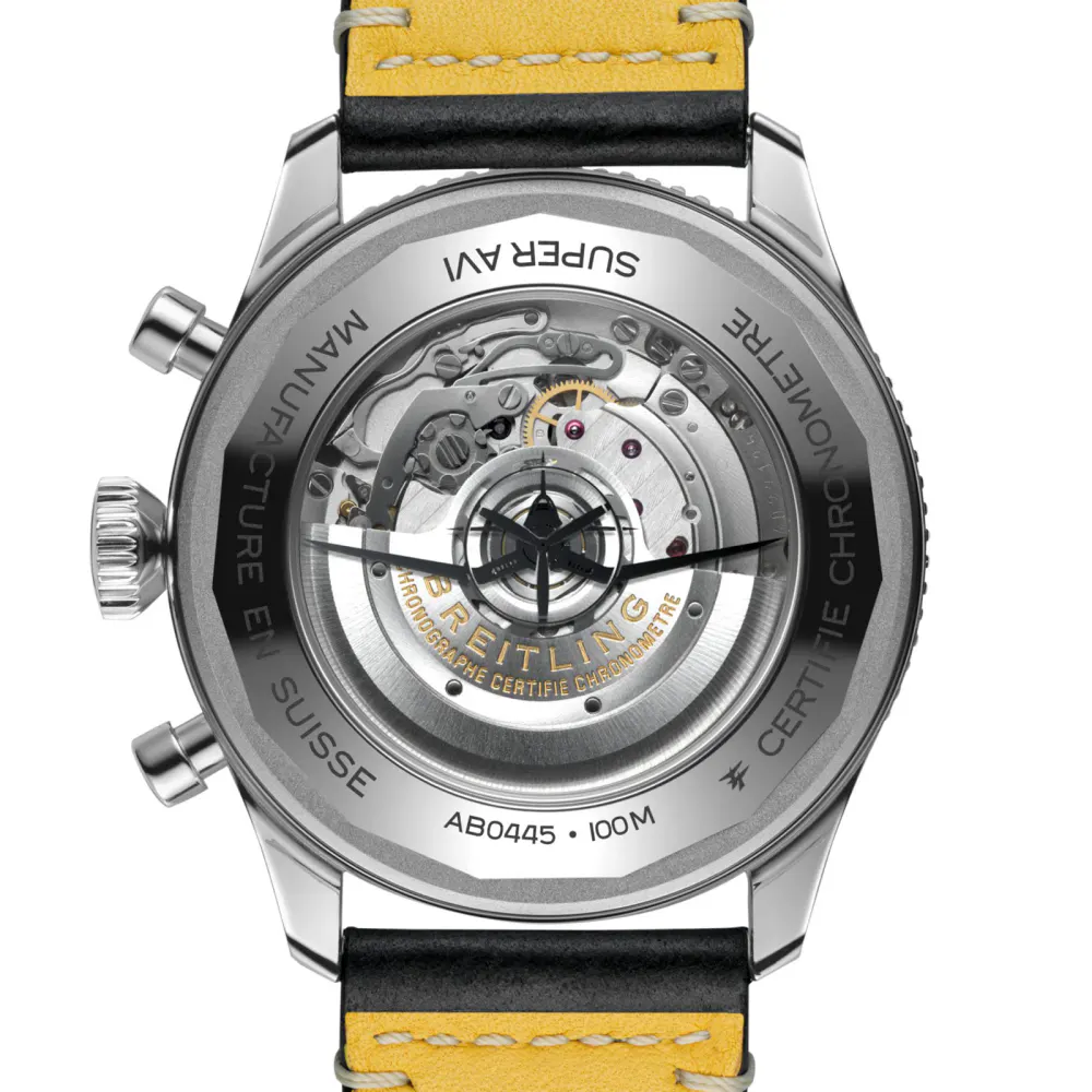 Breitling Super AVI B04 Chronograph GMT 46 Tribute to Vought F4U Corsair Watch detail 2