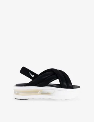 For Him Air Max Isla Suede Sandals - EUR 40.5 / 6.5 UK MEN in BLACK SAIL – Mens | Sandals | Sliders & flip flops