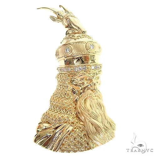 RINA - For Him FACTORY Skanderbeg Albanian Military Commander Pendant 66803 in Rose Gold – Pendant