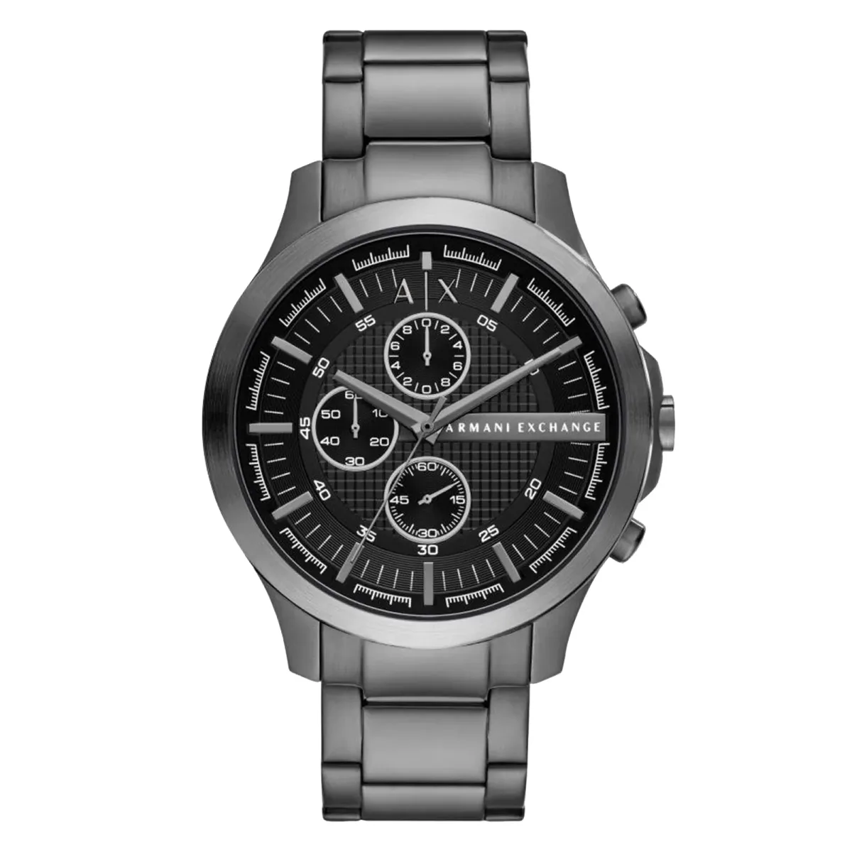 Armani Exchange Chronograph Gunmetal Stainless Steel Mens Watch