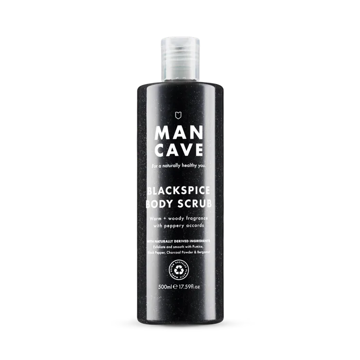 ManCave Blackspice Body Scrub 500ml