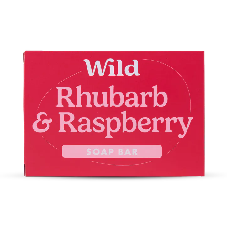 Wild Rhubarb & Raspberry Soap Bar 125g, additional product view 3
