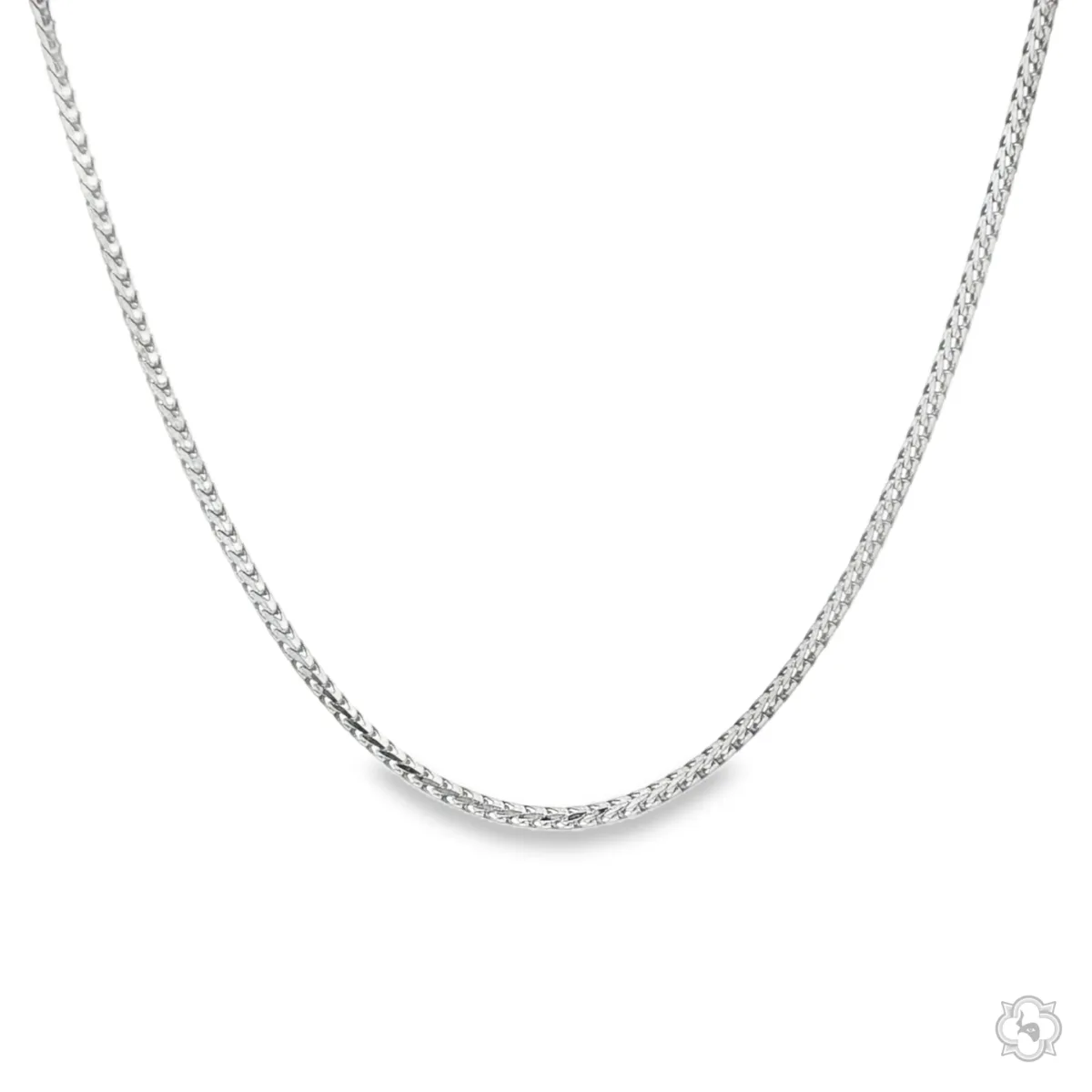 OZODBEK - SILVER CHAINS .925 Silver Solid Franco Chain 1.2mm 71267 in 18 Inches – Chain