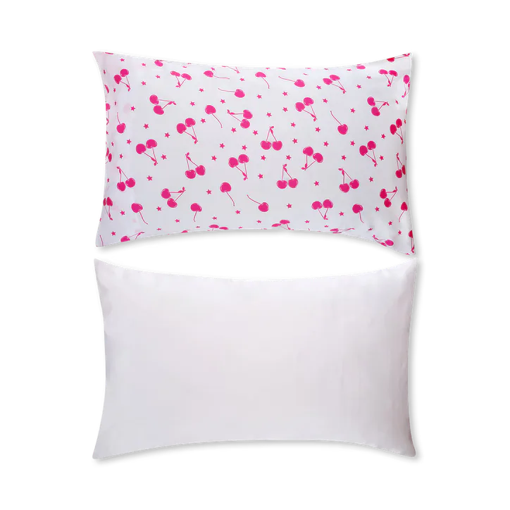 Smug Soft Satin Pillowcase Set - Starlit Cherry – Beauty