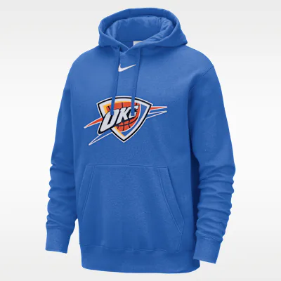 Nike Oklahoma City Thunder Club Men's Nike NBA Pullover Hoodie - Signal Blue/White in Signal Blue/White – Nike men's and unisex