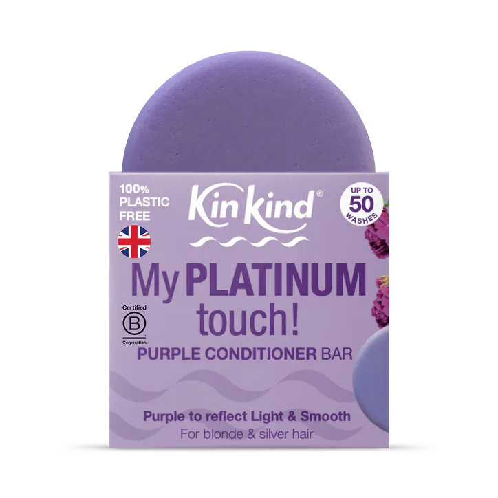 KinKind My PLATINUM touch! Purple Conditioner Bar 40g