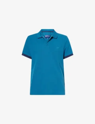VILEBREQUIN Palan Brand-Embroidered Cotton-Piqué Polo Shirt