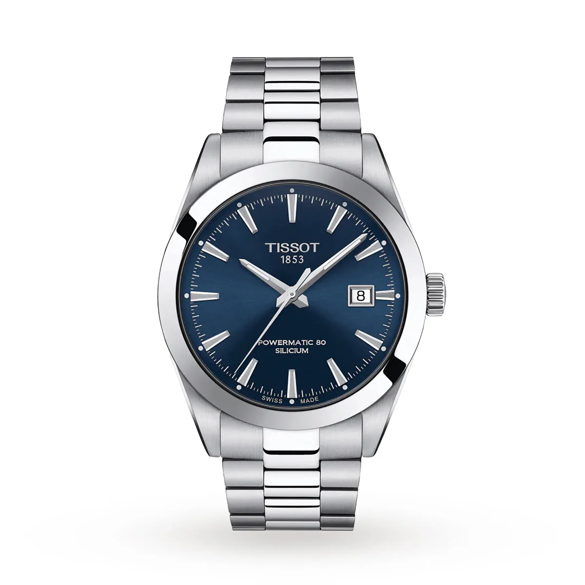 Tissot Gentleman 40mm Mens Watch Blue