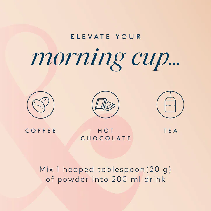 Dose & Co Dairy-Free Collagen Creamer Caramel 340g, additional product view 2
