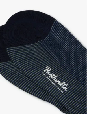 PANTHERELLA Tewkesbury knitted cotton-blend socks detail 2
