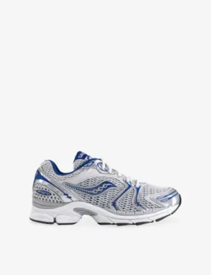 SAUCONY Progrid Triumph 4 Woven Trainers - EUR 38 / 4 UK MEN in MIST LAPIS – Mens | Trainers | Lace up trainers