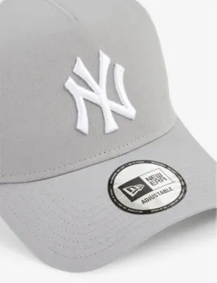 NEW ERA TRUCKER New York Yankees logo-embroidered cotton and mesh trucker cap detail 2