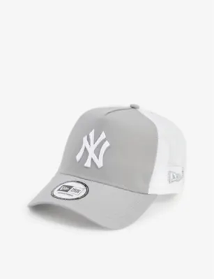 NEW ERA TRUCKER New York Yankees logo-embroidered cotton and mesh trucker cap