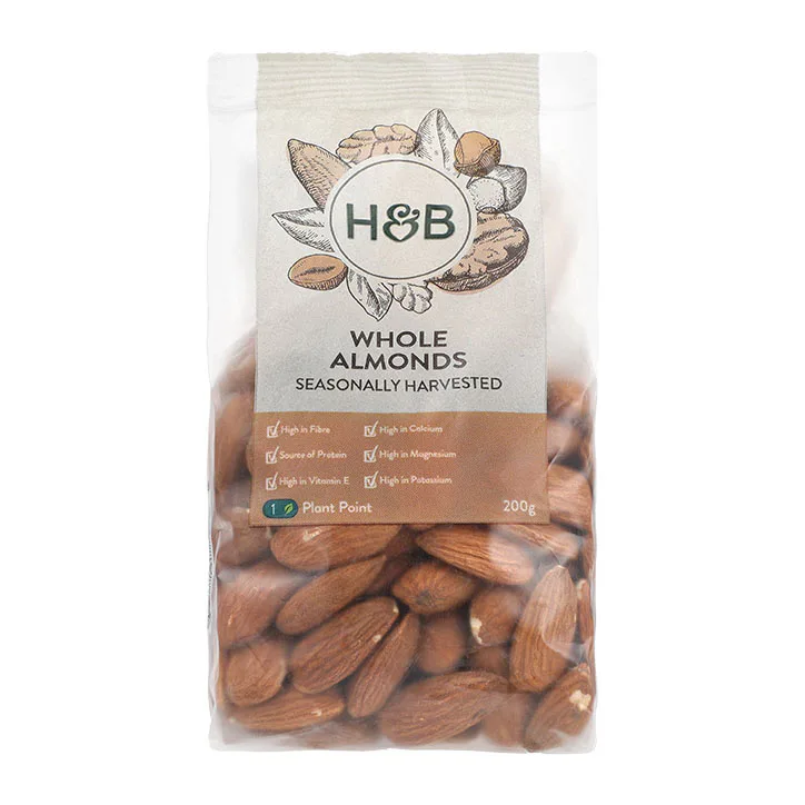 For Him Whole Almonds 200g