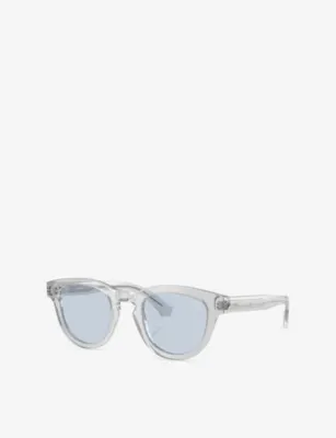 BURBERRY BE4477 Round-Frame Acetate Sunglasses detail 2