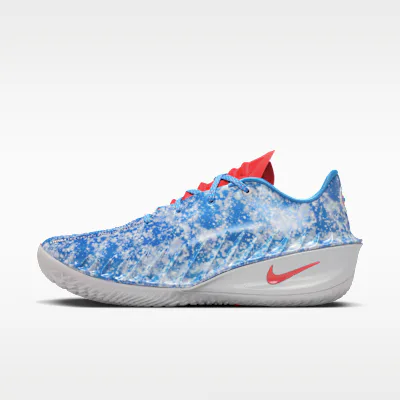 Nike G.T. Cut 4 'WNBA 30th' Basketball Shoes - Light Photo Blue/Metallic Silver/White/Action Red