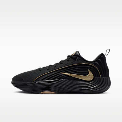 Nike Giannis Immortality 5 Basketball Shoes - Black/Gum Light Brown/Volt/Metallic Gold