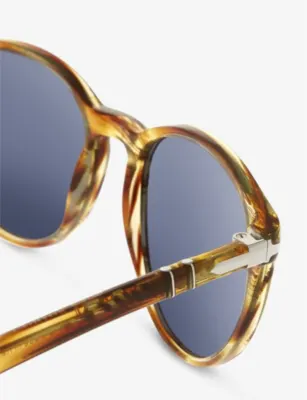 PERSOL PO3152S round-frame sunglasses detail 3
