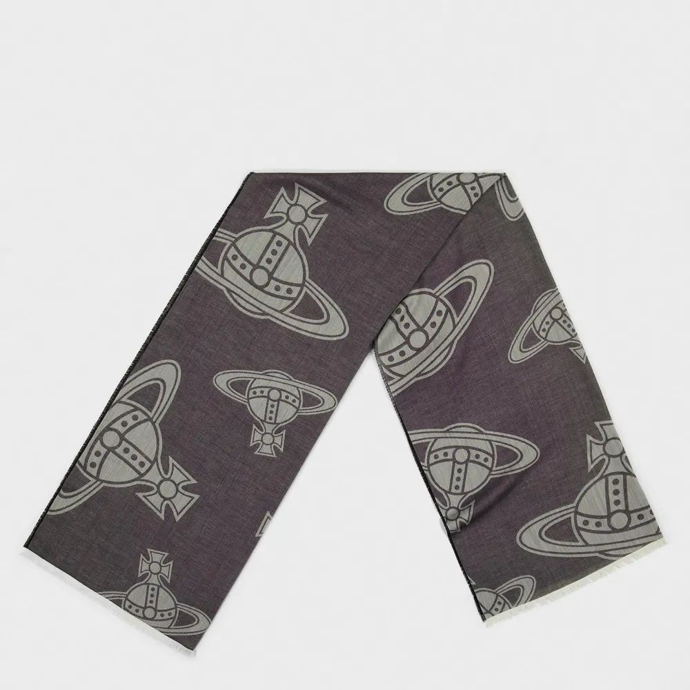 Vivienne Westwood Men's Viv Allover Lightweight Scarf