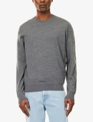 TOM FORD Fine-Gauge Crewneck Wool Jumper detail 3