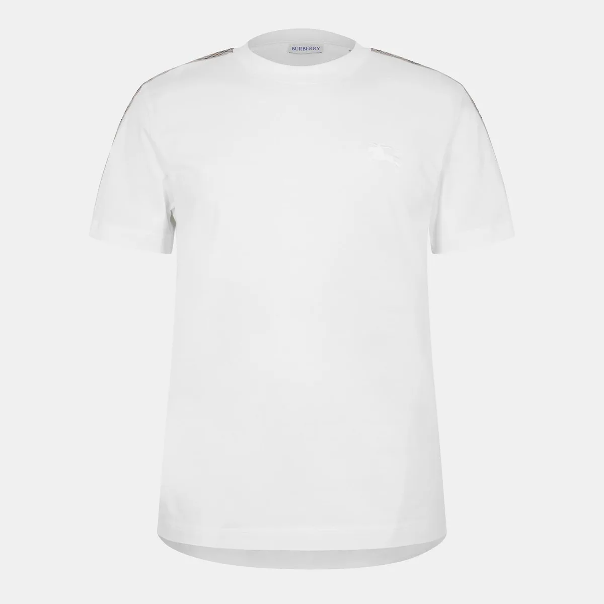 Burberry Men's Check Tape T-Shirt