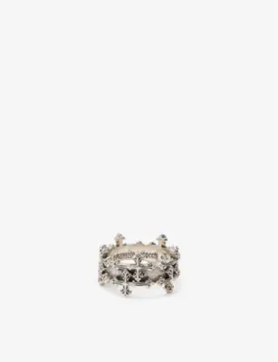EMANUELE BICOCCHI Avelli Cross sterling silver ring - U
