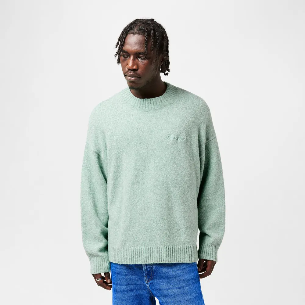 Represent Men's Crew-Neck Ribbed Crew Sweatshirt detail 3