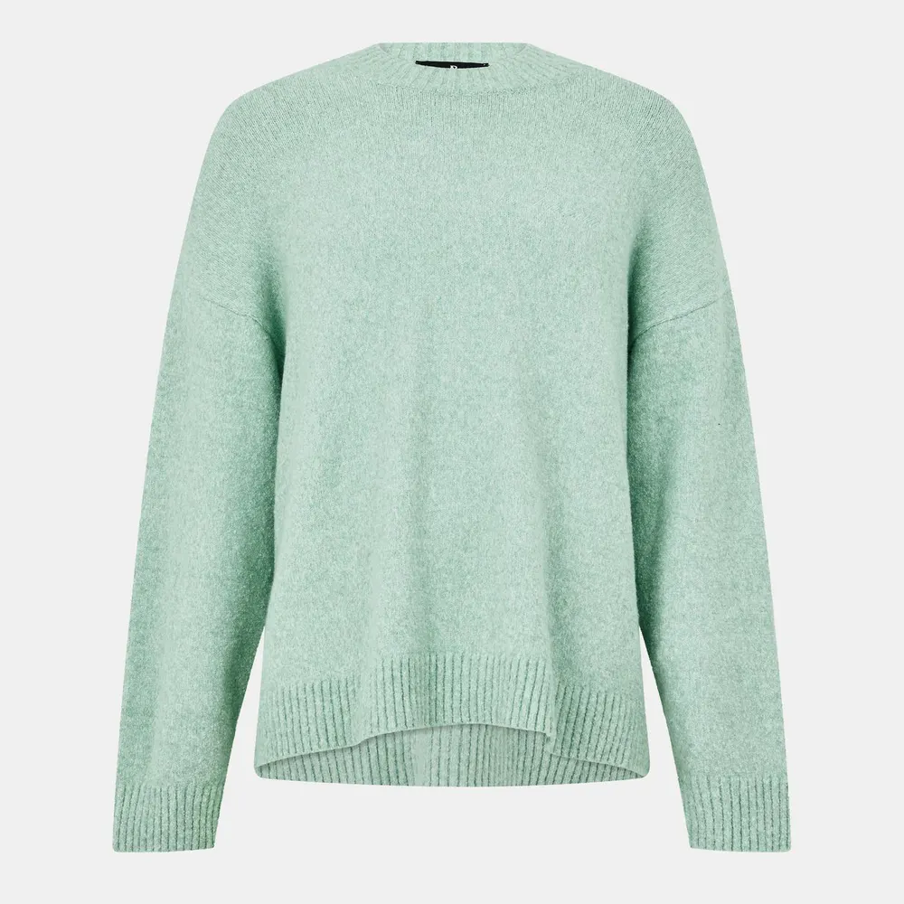 Represent Men's Crew-Neck Ribbed Crew Sweatshirt