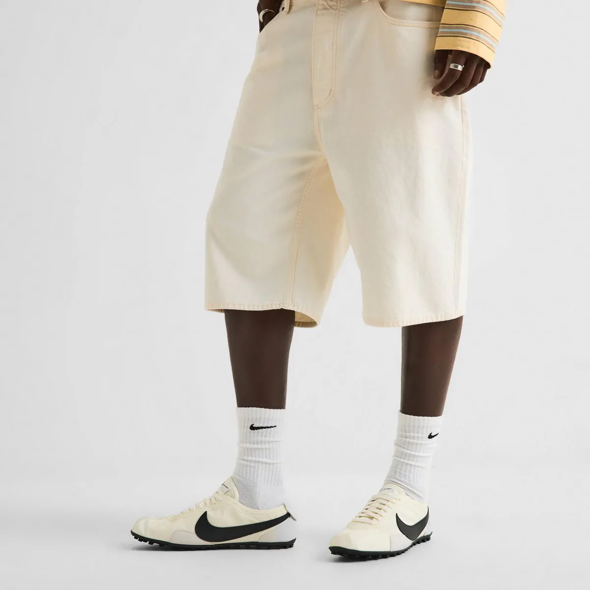 For Him Nike Nike Moon Shoe Sn63 in Sail/Black, additional product view 3