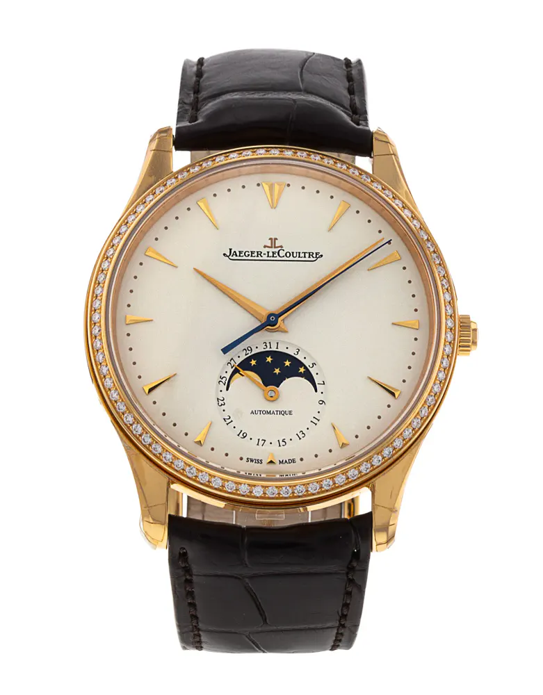 Jaeger-LeCoultre Master Ultra Thin Moon 1362501 — 2018 — Very good in Cream Baton – Pre-owned watches