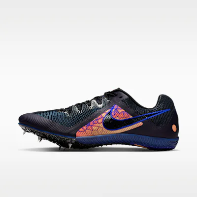 Nike Zoom Rival Multi Glam Athletics Multi-Event Spikes - Dark Obsidian/Orange Pulse/Indigo Burst/Black